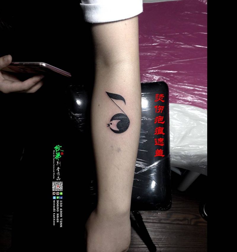 遮盖疤痕纹身图片