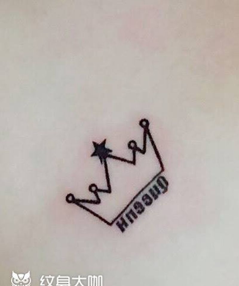 小皇冠纹身图片