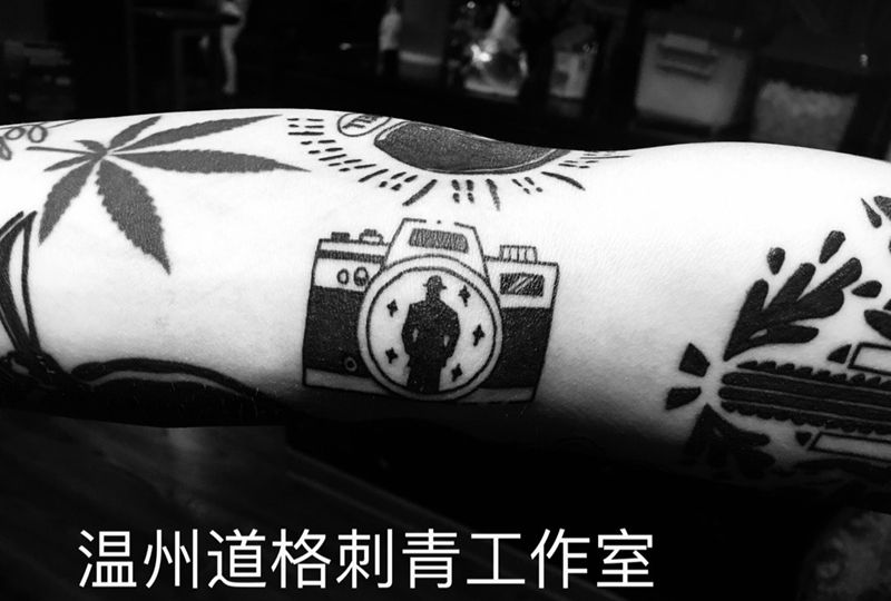 黑暗系列纹身图片