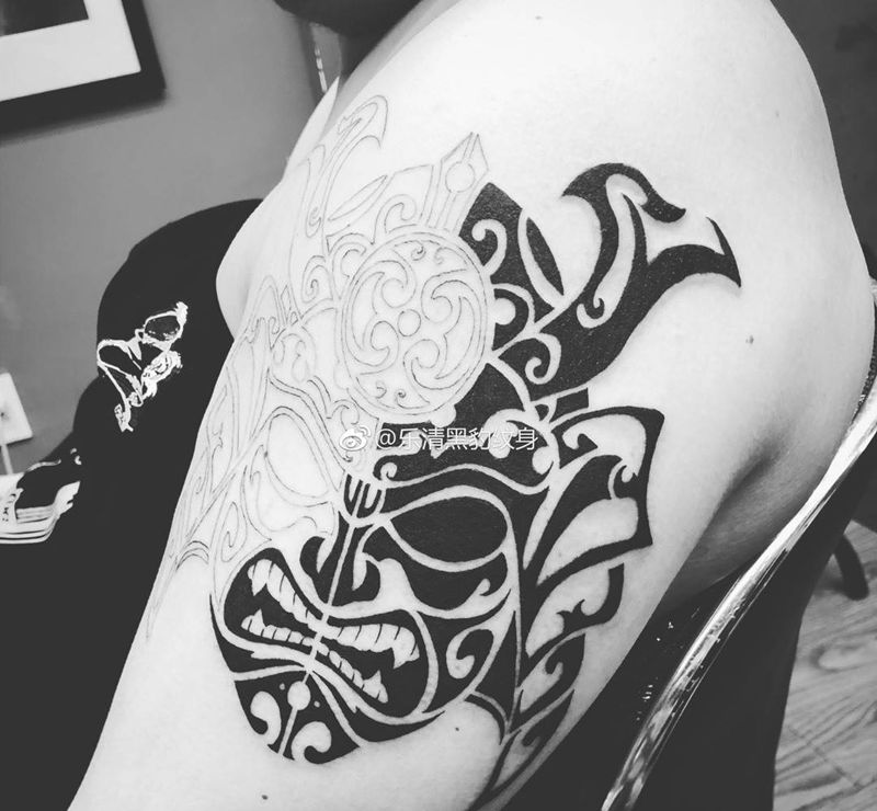 图腾半成品纹身图片