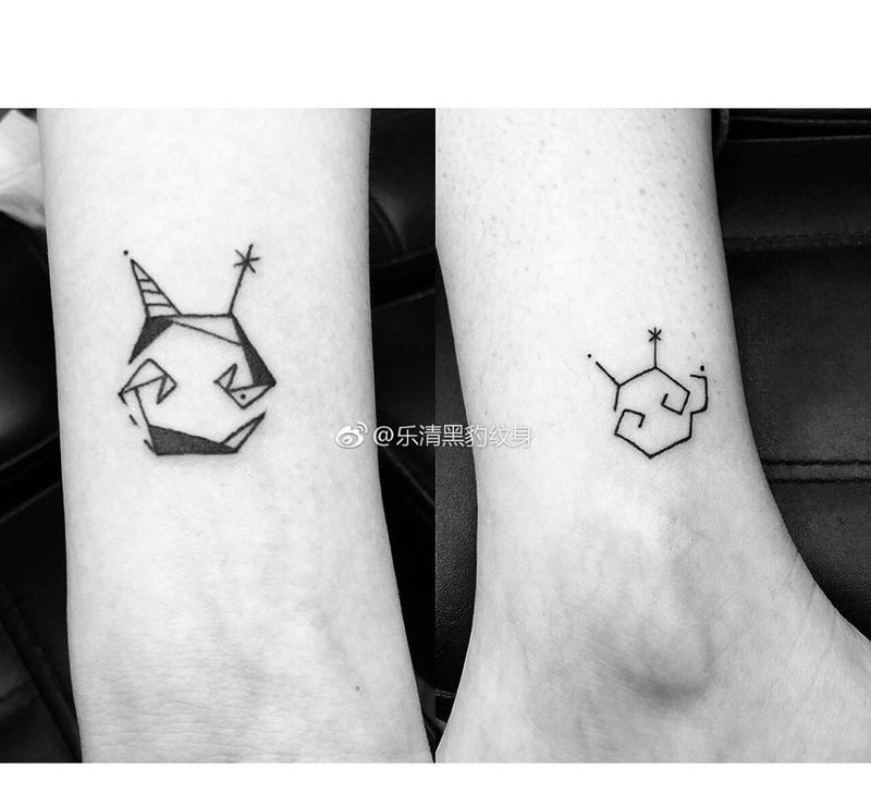 金牛座纹身图片