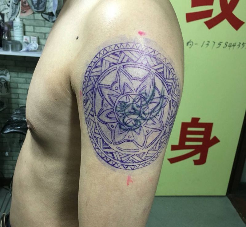 遮盖旧纹身纹身图片