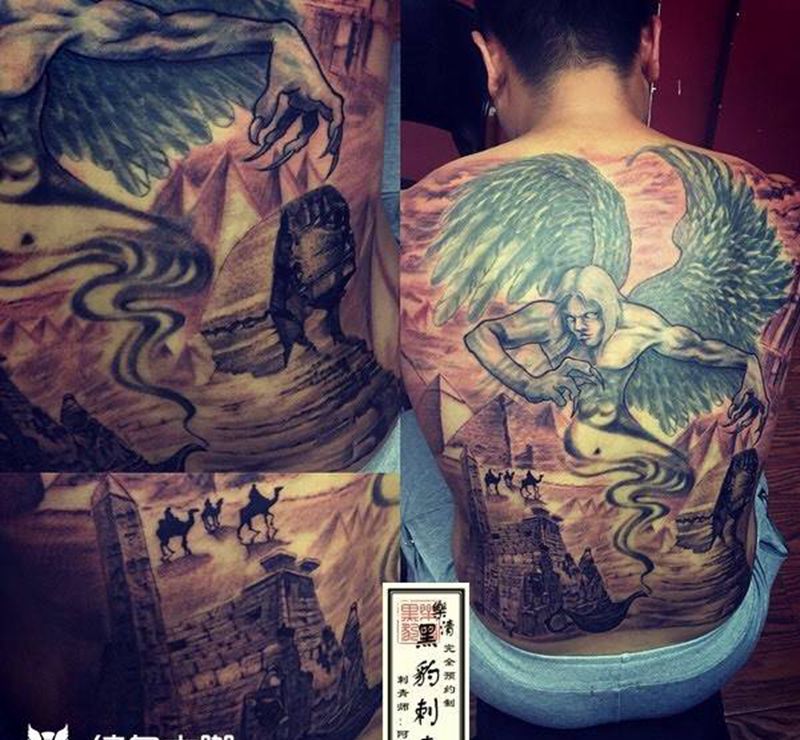 阿拉丁纹身图片