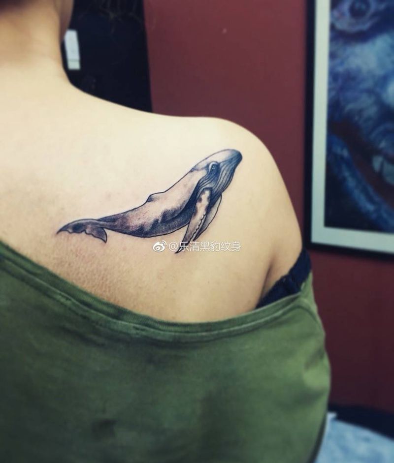 鲸鱼纹身图片