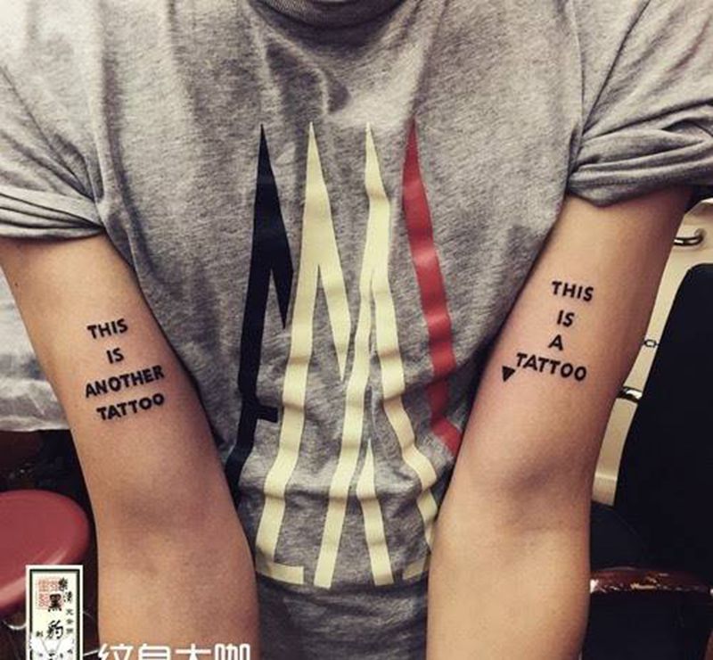 这是一个纹身纹身图片
