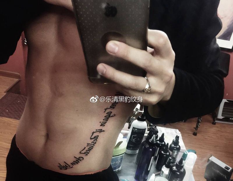 英文字母纹身图片