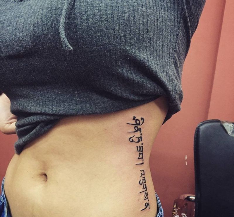 藏文翻译纹身图片