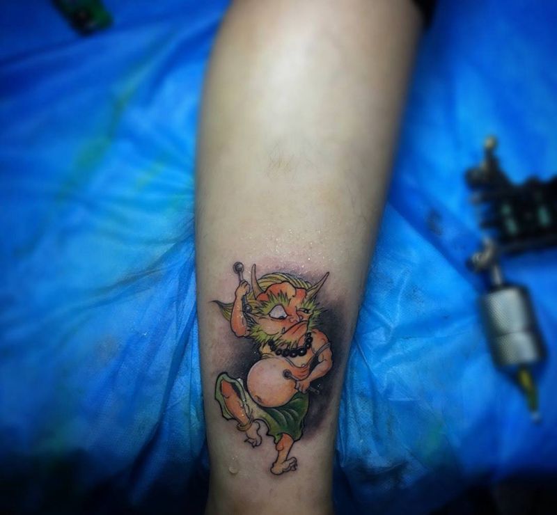 雷神tattoo纹身图片