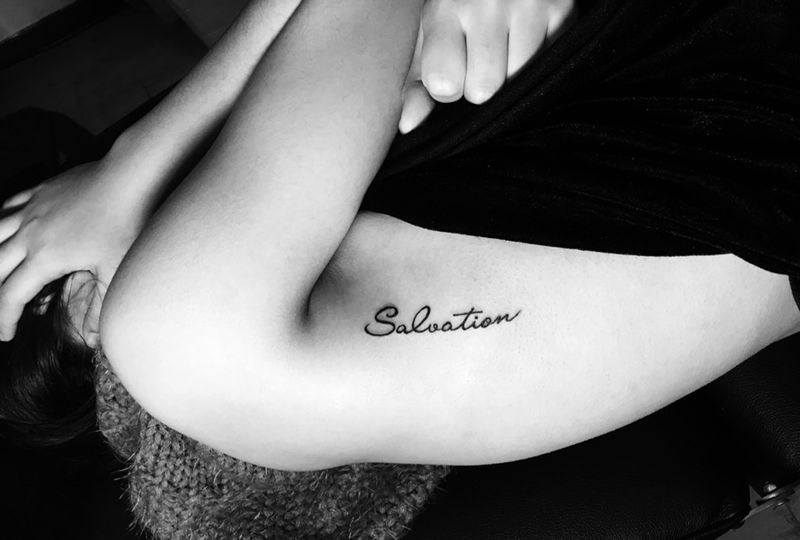 简单美纹身图片