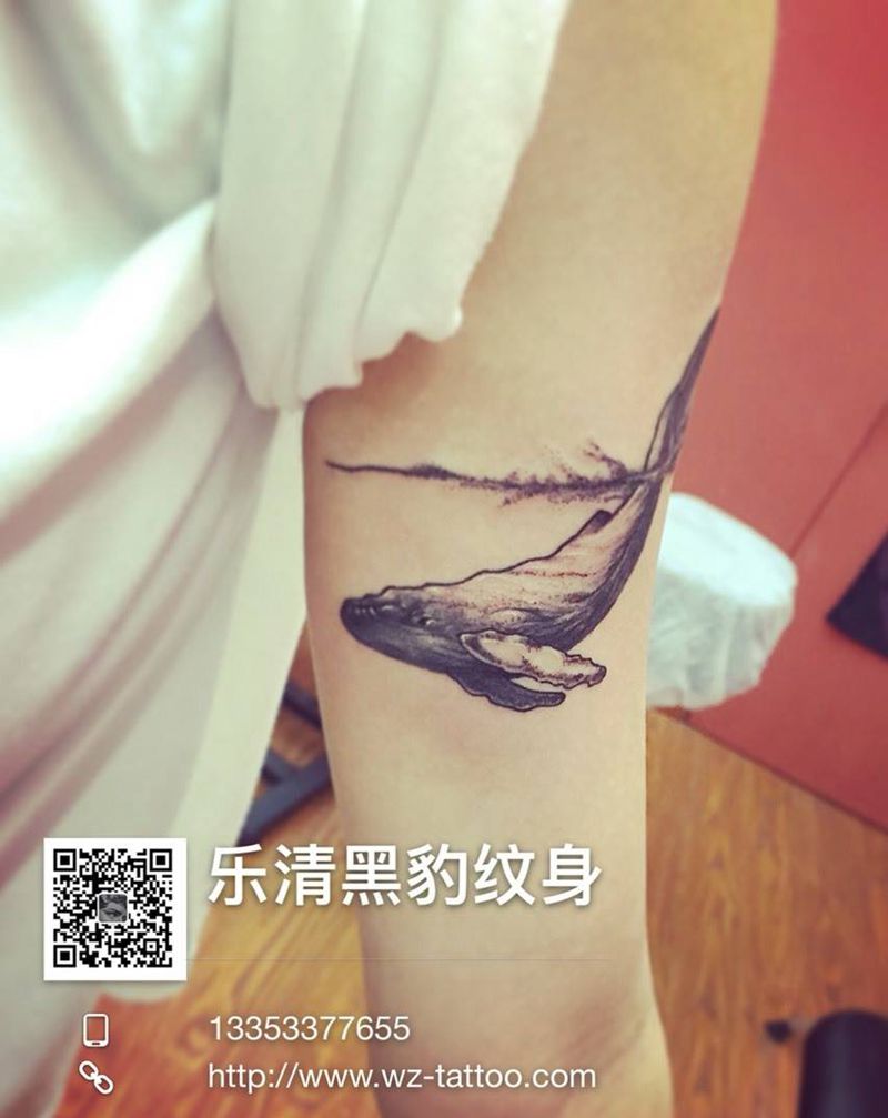 鲸纹身图片