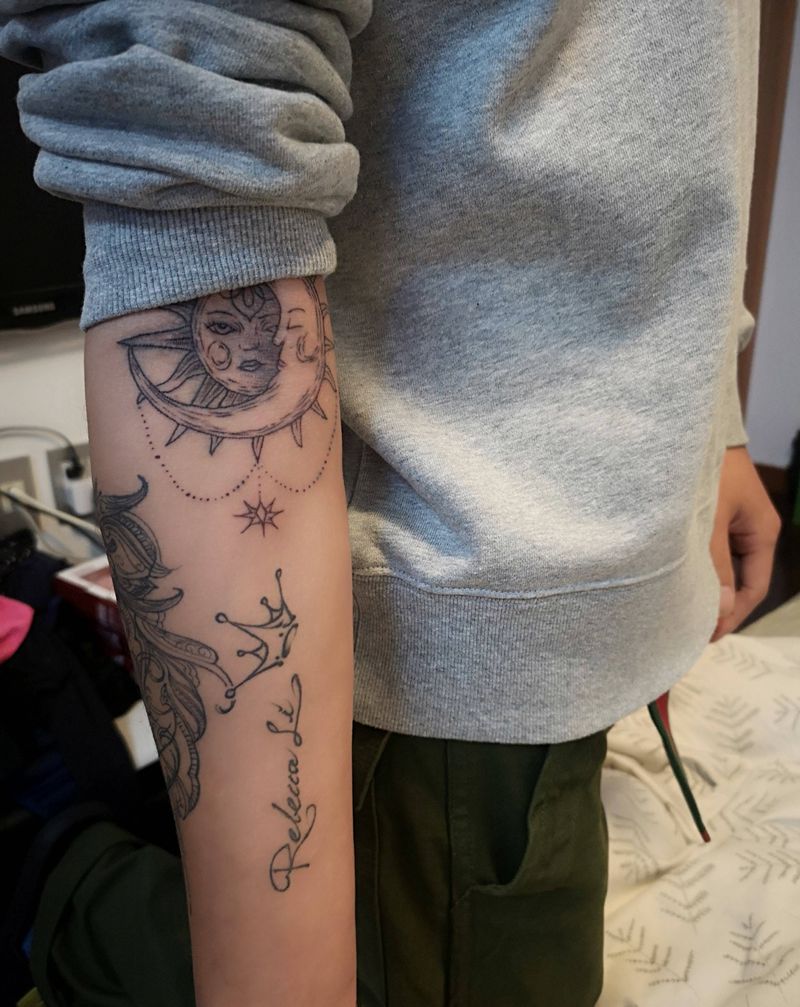 小图拼接参考纹身图片