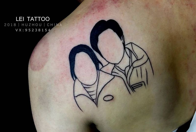 简笔画纹身图片