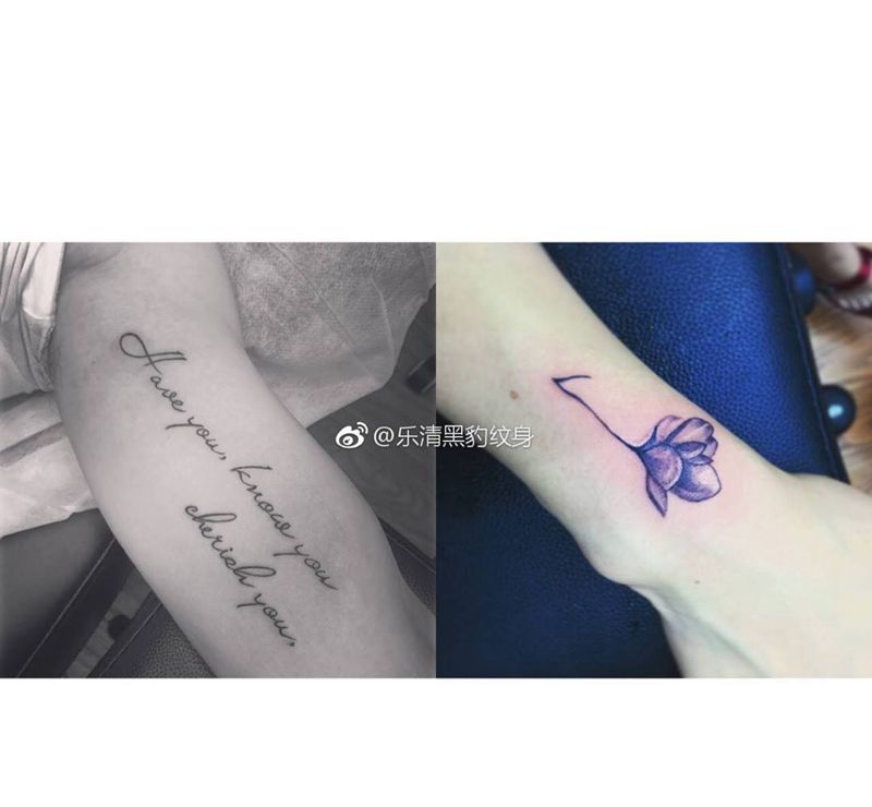 胎记遮盖纹身图片