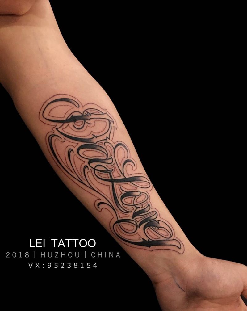 花体纹身图片