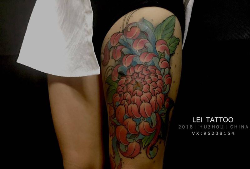 该疤痕纹身图片