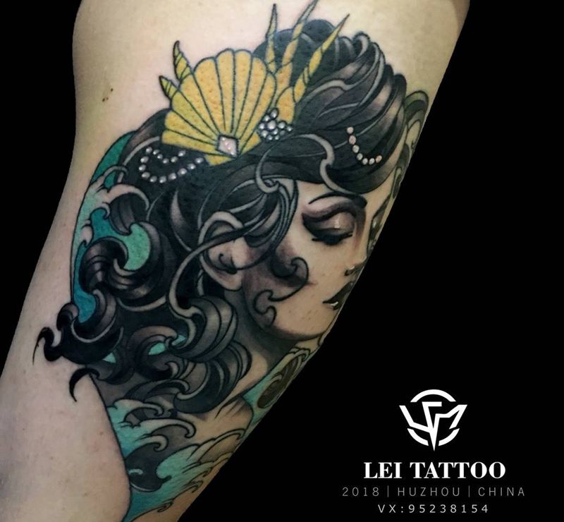 欧美女人纹身图片