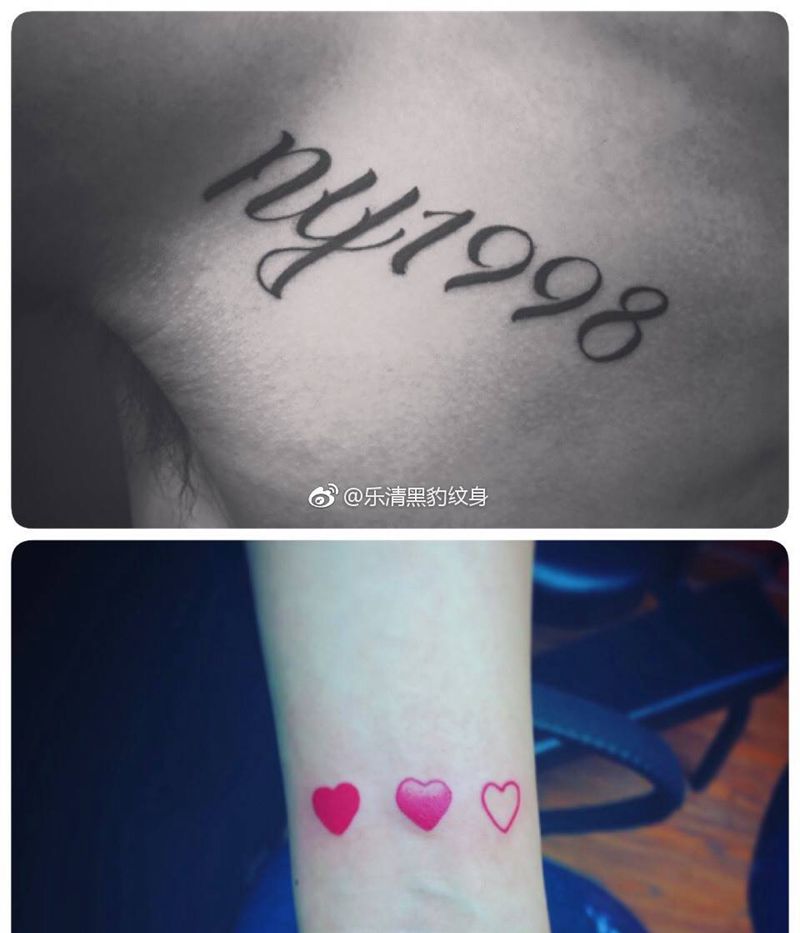 小清新纹身图片