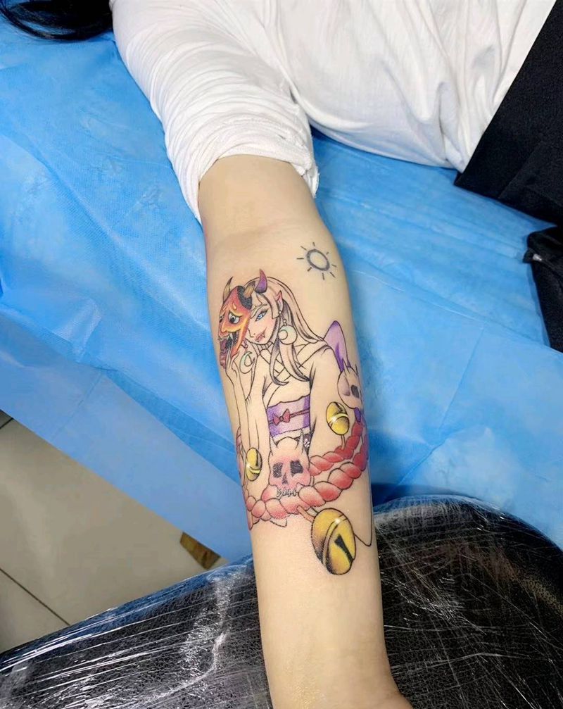 小图纹身图片_新传统纹身图案