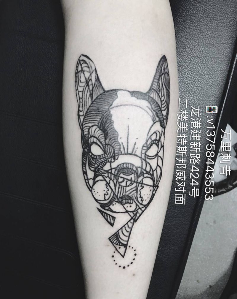 抽象图纹身图片