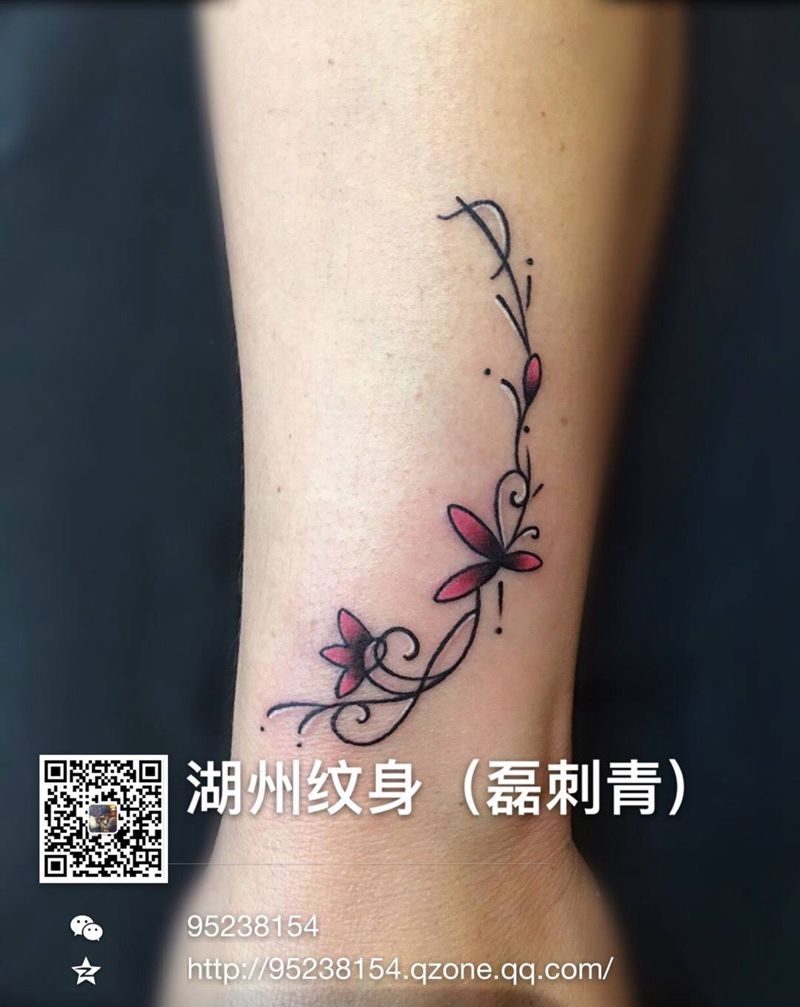 花藤纹身图片