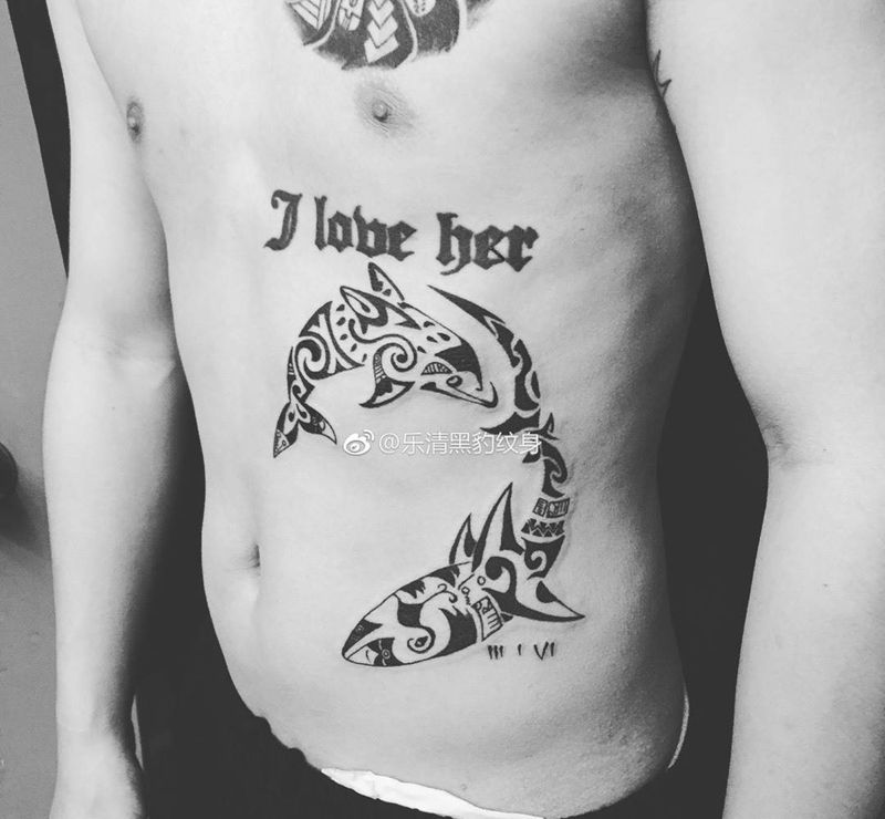 双鱼座纹身图片