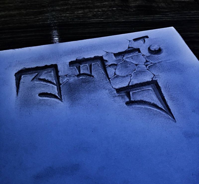 藏文石雕设计方案纹身图片