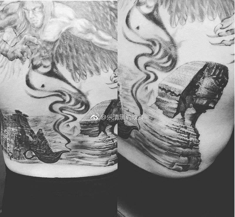 半成品纹身图片