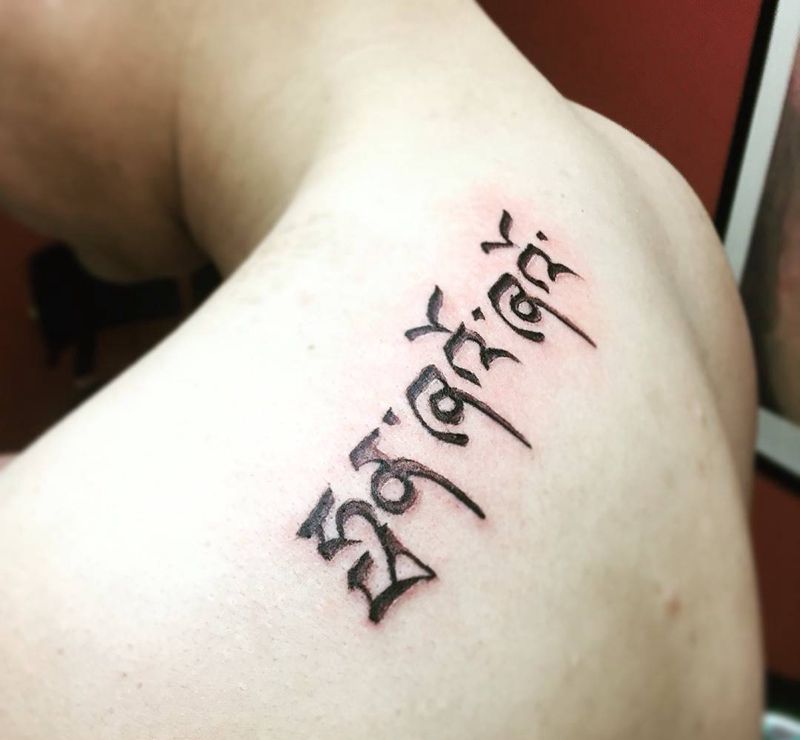 藏文纹身图片