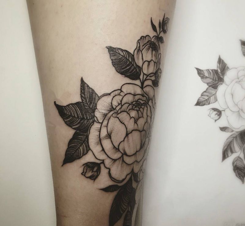 嘉兴市嘉善县，唐唐唐作品纹身图片