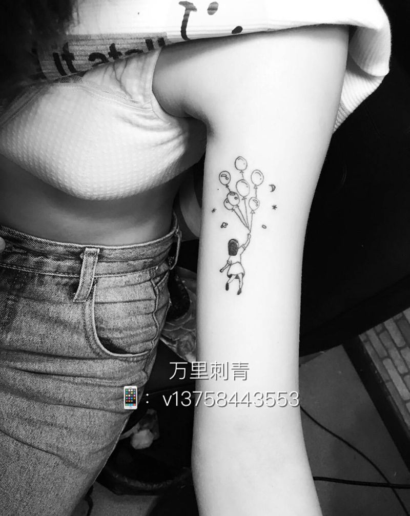 小清新纹身图片