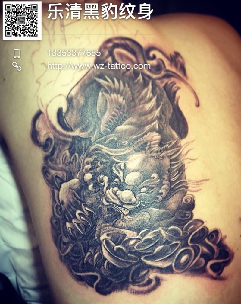 貔貅纹身图片