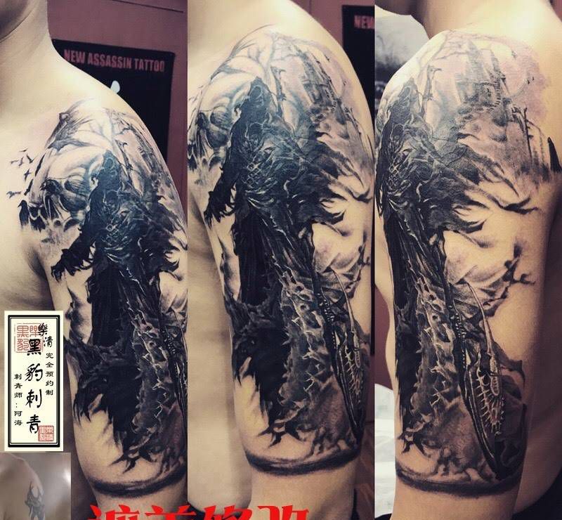 遮盖修改纹身图片