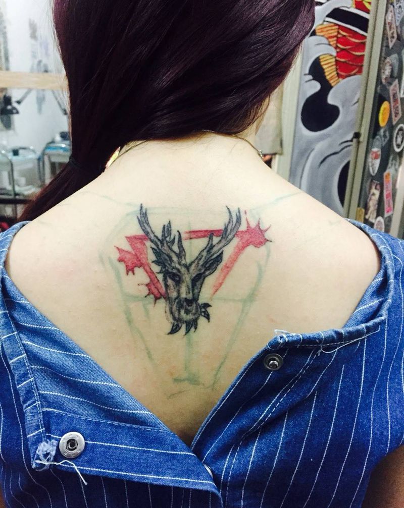 遮盖～纹身图片