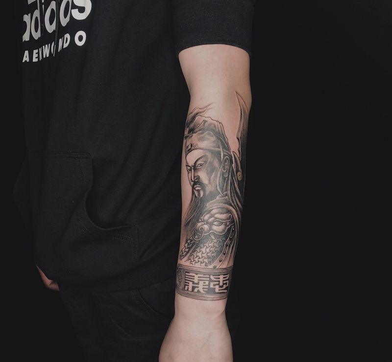 1纹身图片_手臂新传统纹身图案