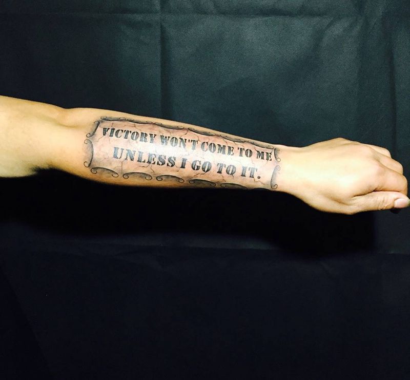 羊皮手卷纹身图片