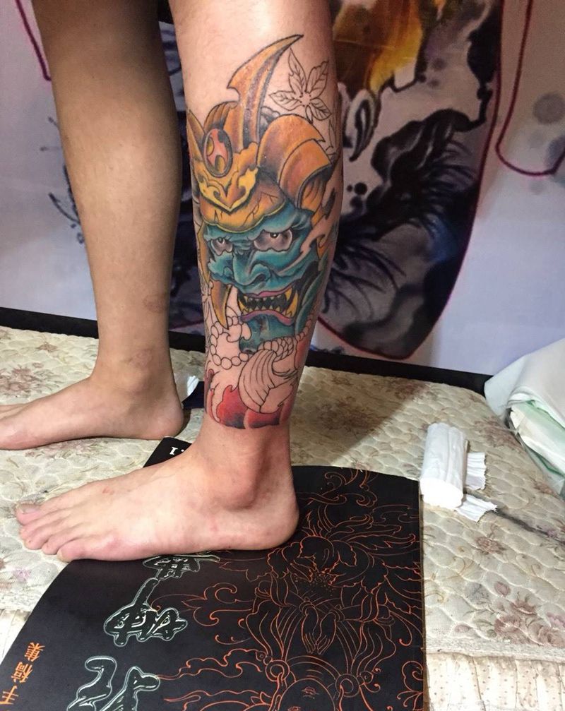 般若驾驭血浪纹身图片