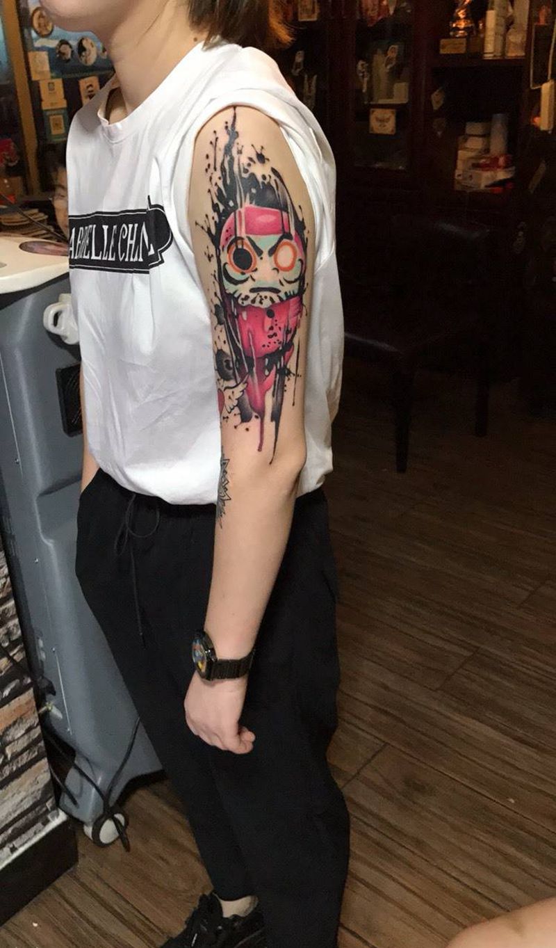 今日作品纹身图片