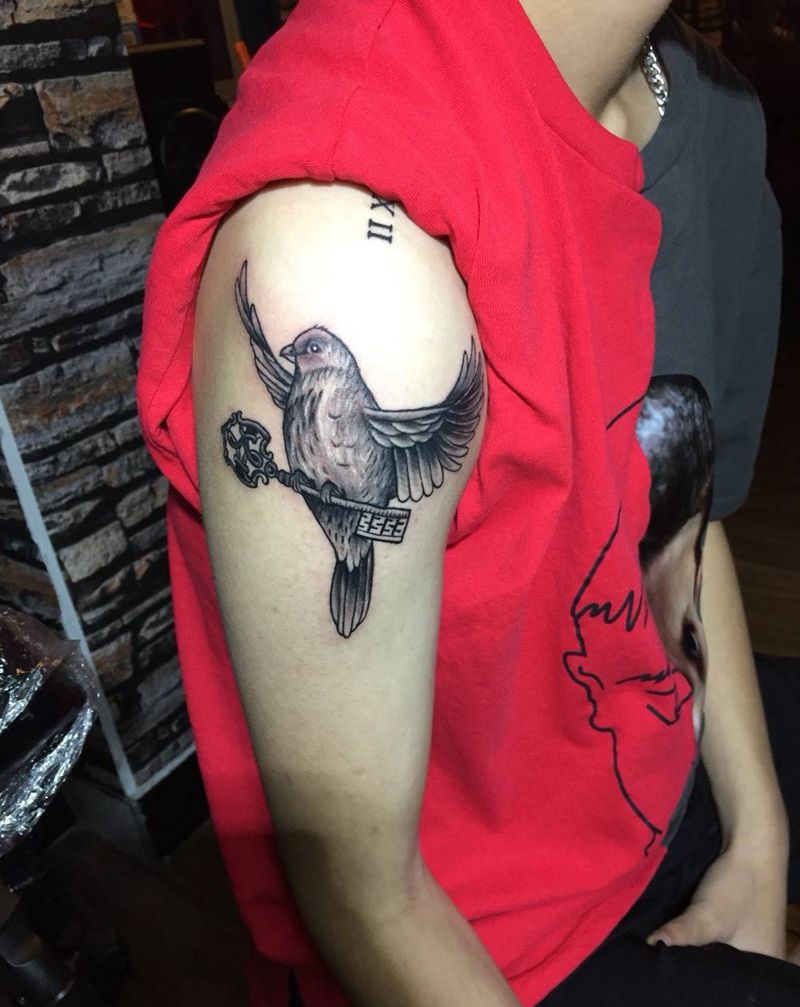 今日作品纹身图片