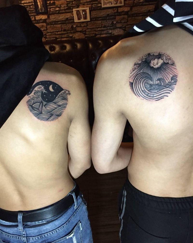 今日作品纹身图片