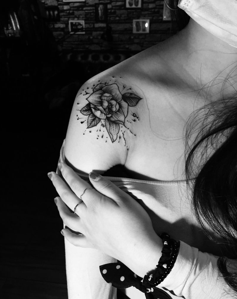 今日作品纹身图片