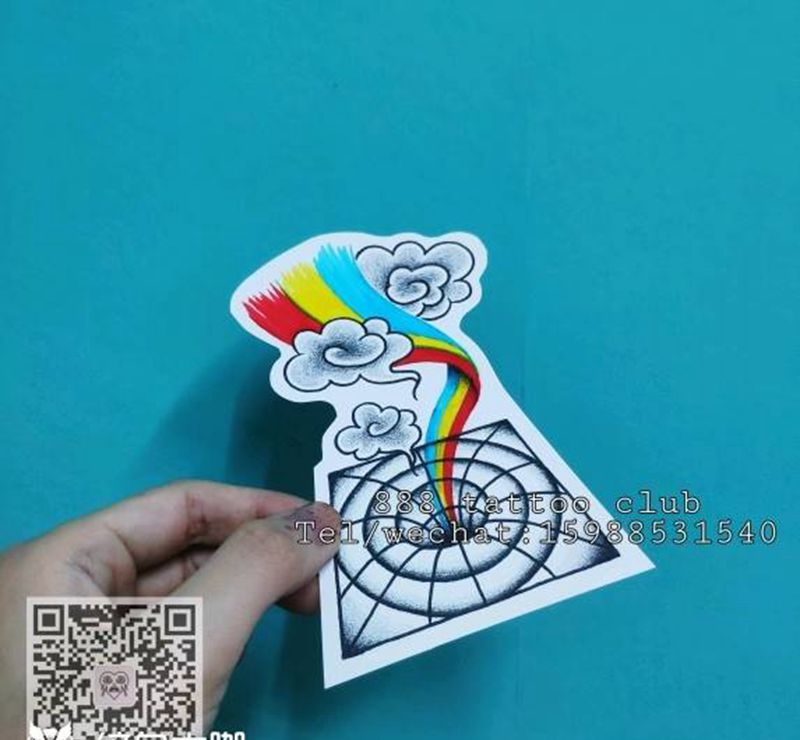 原创手稿小图，偷图必究纹身图片_New School纹身图案