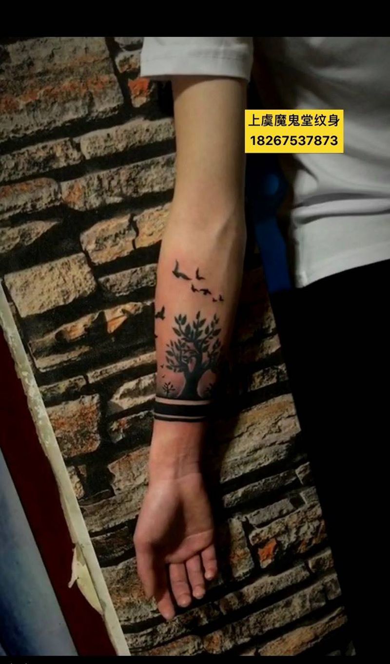生命树纹身图片