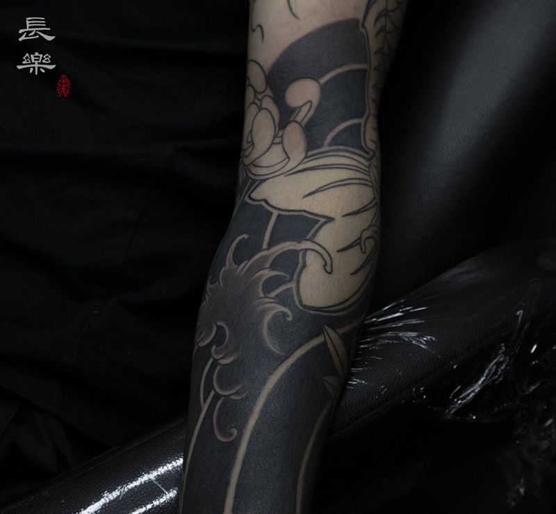 进度～纹身图片_手臂手部新传统老传统纹身图案