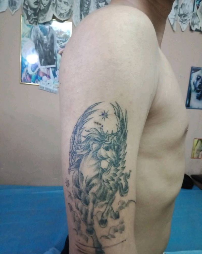 遮盖纹身图片_欧美写实纹身图案