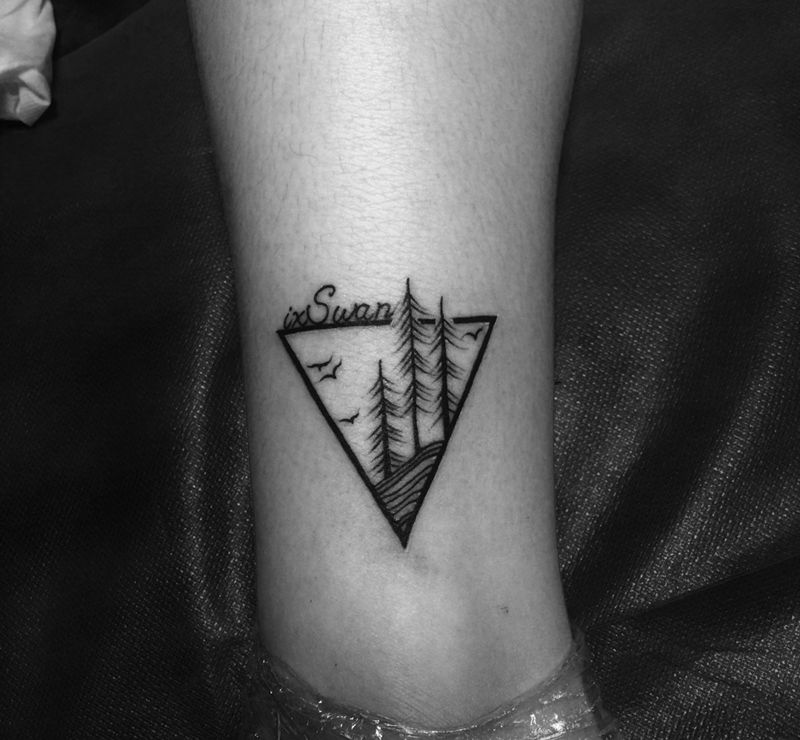 小清新纹身图片