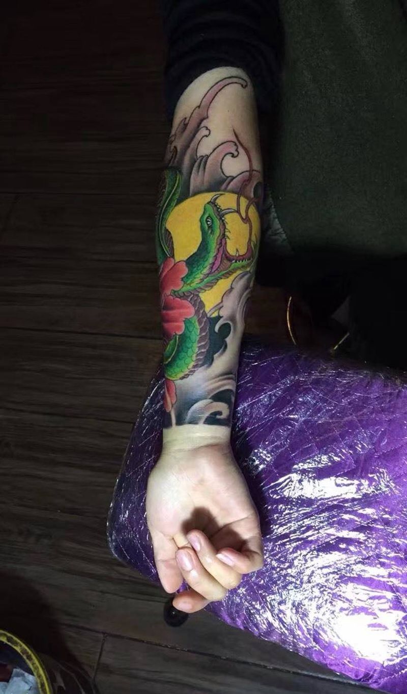 最近作品纹身图片