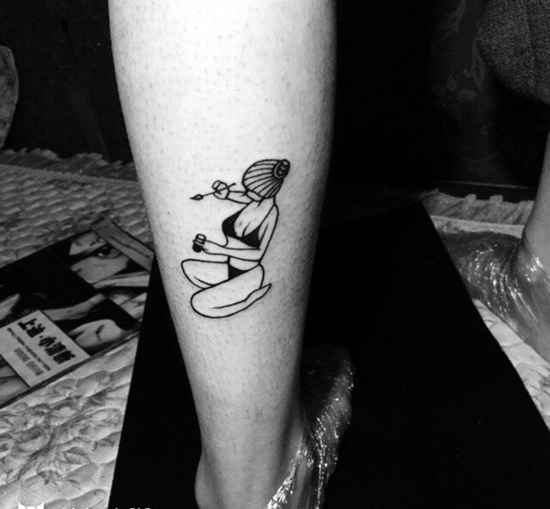 今日作品纹身图片