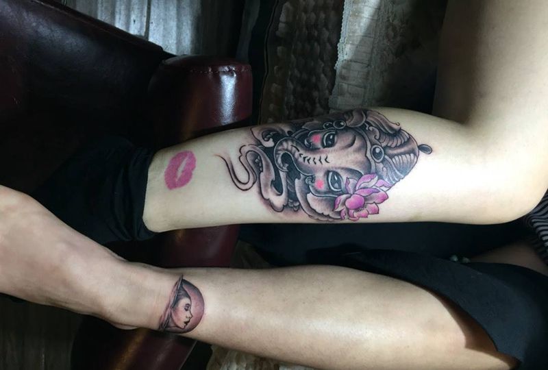 今日作品纹身图片