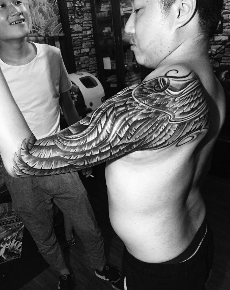 最近作品纹身图片