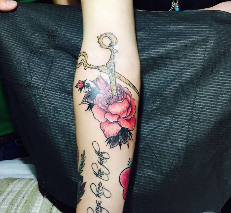 Old school纹身图片